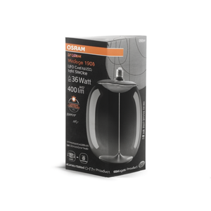 Bombillas LEDMG Ovaladas Grandes de OSRAM, Estilo D, con Acabado Ahumado, E27 - Product Image 2