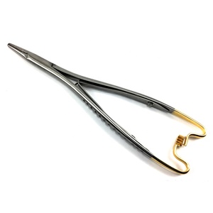 Porte-aiguilles Mathieu de haute qualité, forceps chirurgicaux dentaires, acier inoxydable, manuel, certifié CE, classe I, garantie de 3 ans - Product Image 3
