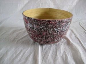 Bol en bambou réutilisable, fabriqué à partir de fibres de bois naturelles, pour le service des aliments, distribué directement du Vietnam. - Product Image 5