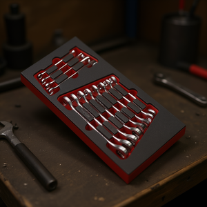 Juego de Llaves Combinadas de Trinquete Métricas Facom de 12 Piezas en Bandeja Termoformada - Product Image 3