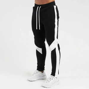 Pantalones de chándal rectos sólidos con logotipo de diseño personalizado para hombre de alta calidad Pantalones deportivos de fitness de la mejor calidad en diferentes colores - Product Image 5