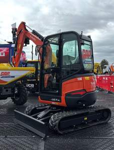 NOUVEAU 2020 pour U27-4 Mini-excavatrice sur chenilles de 2,7 tonnes, compacte, diesel, à rotation zéro, avec hydraulique auxiliaire et moteur - Product Image 4