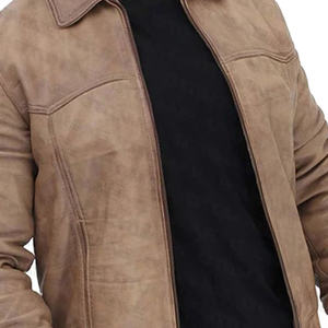 Vestes d'hiver pour hommes, coupe courte, zippées, personnalisées, de qualité supérieure, respirantes, imperméables, coupe-vent, en tissus doux, vente en gros directe usine - Product Image 5