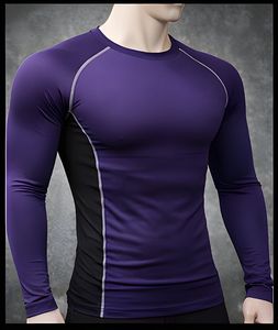 Camiseta de Compresión de Manga Larga para Hombre de Alto Rendimiento, Ajuste Ceñido, para Gimnasio, Fitness, Culturismo y Deportes - Product Image 3