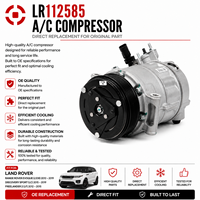 Compresseur de climatisation de haute qualité LR112585 pour Land Rover Range Rover Sport Discovery Evoque Pièces automobiles