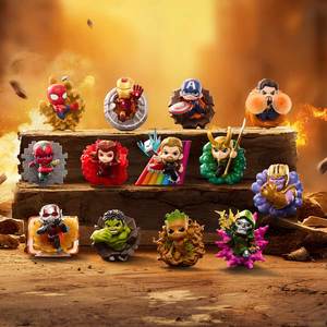 POP MART <span class=keywords><strong>Marvel</strong></span> Across the Infinite Series Blind Box: <span class=keywords><strong>Action</strong></span> <span class=keywords><strong>Figure</strong></span> in Vinile e Statuetta <span class=keywords><strong>da</strong></span> <span class=keywords><strong>Collezione</strong></span> per Collezionisti - Product Image 4