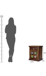 Table d'appoint en bois de Sesham massif avec tiroir Meubles de salon plus durables et fiables pour la chambre de la mariée au prix le plus bas - Product Image 2