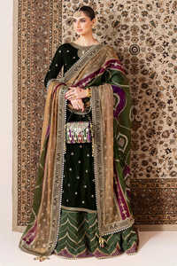 Robe longue élégante Anarkali Lehenga Choli en mousseline brodée, ornée de luxe, idéale pour les fêtes, anti-humidité et protection solaire - Product Image 3