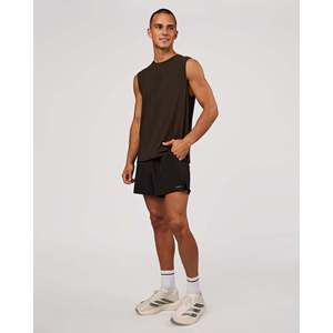 เสื้อกล้ามผู้ชาย Cadence Swift รุ่น Muscle Tank Top-Ground Coffee - Product Image 5