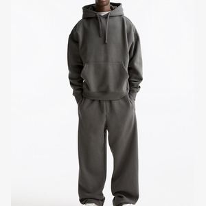 Dernier design de survêtement pour homme adulte, coupe ajustée, en molleton, pour le sport, le jogging et la course, avec pantalon à taille élastique - Product Image 4