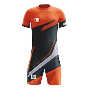 Uniforme de Fútbol Personalizado Unisex para Adultos, Camiseta de Fútbol Transpirable de Manga Corta, Ropa de Entrenamiento de Secado Rápido, Equipación de Fútbol - Product Image 1