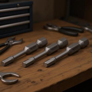 Juego de Puntas de Impacto Hexagonales Largas Hazet de 1/4'', 3 Piezas, Accesorio para Destornillador Eléctrico - Product Image 3