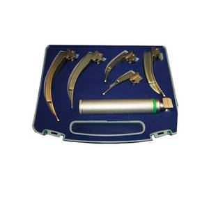 ชุดกล้องส่องกล่องเสียงไฟเบอร์ออปติกแบบพรีเมี่ยมพร้อมที่จับ LED และใบมีดสแตนเลสคุณภาพดีเยี่ยมไฟเบอร์ออปติก - Product Image 1