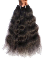 Cheveux humains bruts indiens 100% authentiques, extensions propres de meilleure qualité en faisceaux directement des vendeurs/grossistes