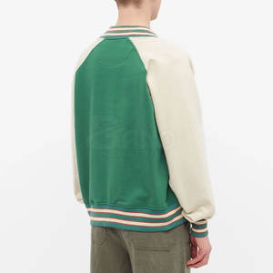 Chaqueta con letras de lana personalizada de alta calidad al mejor precio para hombre estilo único de calle para invierno - Product Image 3