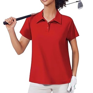 Camisetas Polo de Manga Corta Blancas para Mujer Talla Grande, Camisetas Deportivas de Golf de Verano, 100% Algodón, Alta Calidad, Personalizadas, Transpirables - Product Image 4