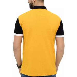Nouveauté hommes 100% coton grande taille pour polo Design Unique couleur unie tenue décontracté respirant tricoté coupe confortable - Product Image 3