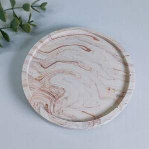 Plateau de service en bois en forme de larme, plateau en bois naturel, plat rustique décoratif, plateau pour collations, fromage, bijoux, artisanal, décoration d'intérieur - Product Image 6