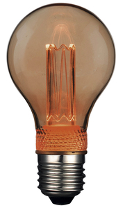 Lámpara de cristal con efecto incandescente LED estándar 2W 1800K (F-Bright 2601218) - Product Image 1