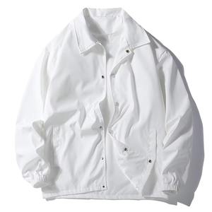 High quality fashion trendy sports winter waterproof windproof lightweight solid color custom logo outdoor unisex coaches <b>jacket</b> - Product Image 1