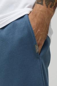 Custom Clothing Streetwear Regular Fit <b>Men</b> Stacked <b>Trouser</b> With Pockets Hip Hop 3D Puff Print Midweight Cotton Joggers - Product Image 5