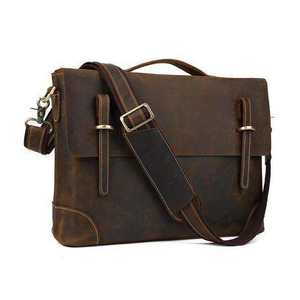 Sac à main en cuir pour ordinateur portable, design élégant 2026, sac bandoulière durable avec poignée et fermeture, style bandoulière, vente en gros - Product Image 1