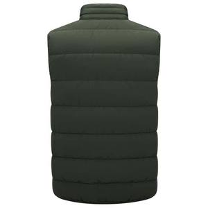 Chaleco de Hombre con Bolsillo con Cremallera, Chaqueta sin Mangas de Poliéster con Relleno de Plumón, Chaleco Acolchado con Logotipo Personalizado para Invierno - Product Image 2