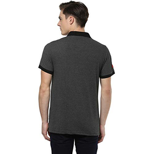 เสื้อยืดโปโลเข้ารูปแบบแห้งเร็วระบายอากาศได้ดีสำหรับผู้ชายเสื้อเต่าผ้าฝ้ายทำจากไม้ไผ่สั่งทำ - Product Image 6