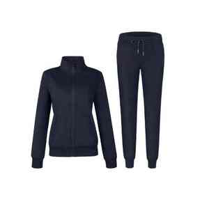 Conjunto Deportivo de Felpa de Algodón para Mujer, Sudadera con Capucha y Cremallera, Pantalones Jogger, Ropa de Gimnasio, Informal, para Descansar, Diseño Personalizado - Product Image 1