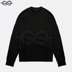 เสื้อสเวตเตอร์ผ้าคอตตอนออร์แกนิกสำหรับ100% เสื้อสเวตเตอร์พิมพ์ลายไหล่แฟชั่นออกแบบได้ตามต้องการสำหรับผู้ชายผู้หญิงเป็นมิตรกับสิ่งแวดล้อม - Product Image 1