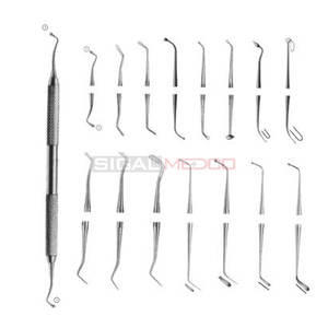 Empujador de Cordón Gingival, Instrumentos Dentales Profesionales, Acero Inoxidable Alemán, Mango Hueco Manual con Control de Agarre, Instrumentos Médicos - Product Image 5