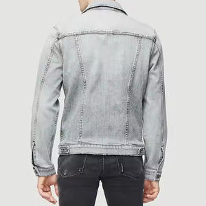 Custom Made Men's Classic Blue Vintage Denim Jacket High Quality Formal Style Canvas 100% Cotton Available All Sizes Colours - Product Image 6