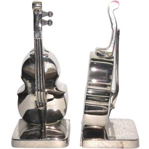 Ensemble de serre-livres Globe en métal Produit métallique Globe mondial Forme de conception créative Centre de table brillant Vente en gros Article vintage de luxe - Product Image 3