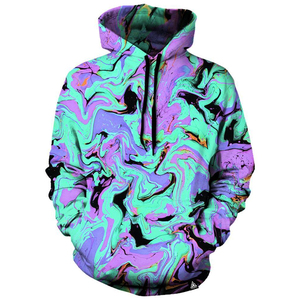 Haute qualité hommes coton mélangé Sublimation sweats à capuche saison d'hiver bouffée imprimé sweat à capuche conception de poche Anti-rétrécissement vente chaude - Product Image 1