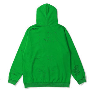 Ensemble de pantalons de survêtement à jambes larges délavés à l'acide en coton lourd personnalisé de haute qualité pour hommes - Product Image 2