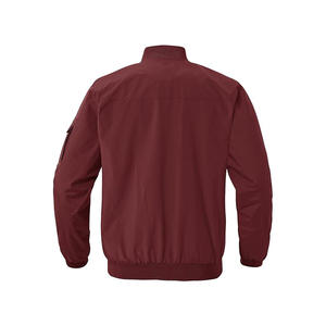 Blouson bombardier en vrac de haute qualité veste super unisexe en satin de soie vestes universitaires de baseball personnalisées - Product Image 4