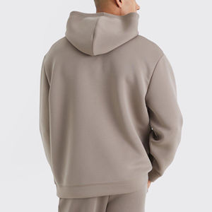 เสื้อฮู้ดดี้ผู้ชายไซส์ใหญ่สำหรับฤดูหนาว เสื้อผ้ากีฬา คุณภาพสูง ผ้าฝ้าย 100% บุขนกำมะหยี่ ไม่หดตัว - Product Image 3