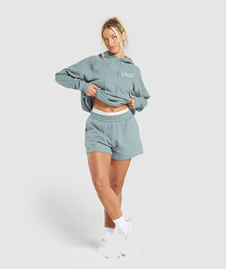 Nouveau design de sweats à capuche pour femmes couleur unie sweats à capuche pour femmes de qualité supérieure sweats à capuche pour femmes élégants en gros - Product Image 4