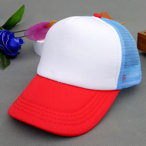 Casquette de baseball en maille Hip-Hop à 5 panneaux brodés avec logo 3D personnalisé en vente en gros pour hommes chapeaux de camionneur avec motif d'arcs bas quantité minimale de commande - Product Image 2