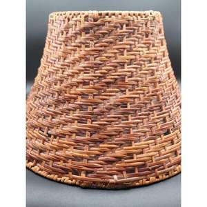 Abat-jour en laiton et rotin marocain fait main, éclairage décoratif, fournisseur en gros USA Etsy eBay Shopify, livraison directe - Product Image 1