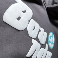 Sudadera con Capucha Unisex de Felpa Tejida, Personalizada con Estampado 3D, 100% Algodón, 500g, Ecológica, Transpirable, Talla Grande, para Hombre, Invierno