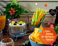 Vente en gros de refroidisseurs de fête pour frites et trempettes ensemble de service saladier sur glace bols de service réfrigérés pour aliments