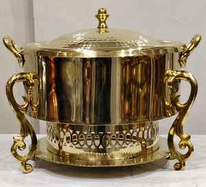 Luxury Heating Alcohol <b>Lamp</b> Buffet Chafing Dish Luxury Stainless Steel Chafing Dishes Buffet Stove Hotel Restaurant Party Use - Product Image 3