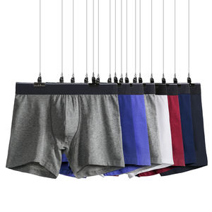 Calzoncillos de algodón y LICRA para hombre, conjuntos de bóxers, pantalones cortos personalizados, ropa interior Sexy sin costuras de talla grande para motorista de baloncesto, calzoncillos para hombre - Product Image 5