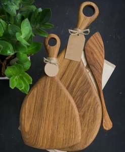 Planche à découper de grande taille de la meilleure qualité, parfaite pour couper les légumes, la viande et le pain avec une surface lisse et un design élégant - Product Image 1