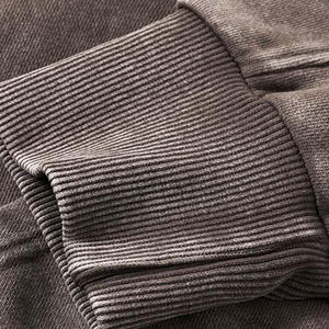 Sweats à capuche pour hommes délavés à l'acide avec couleur et logo personnalisés, best-seller, vêtements d'hiver décontractés, sweats à capuche délavés à l'acide pour garçons - Product Image 5