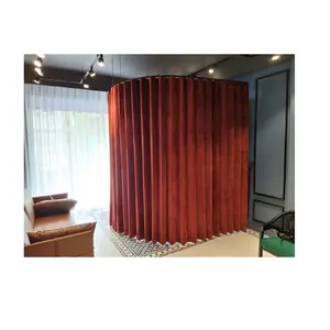 Gordijnen Voor De Woonkamer Luxe Stabiel Materiaal Satijn Groothandel Kwaliteit Side Installatie Type Chenille Gordijn Vietnam