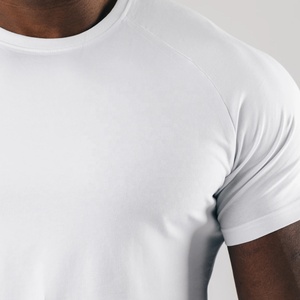 Meilleur fournisseur pakistanais fabricant de vêtements Fit Custom Muscle Fitted Sports Gym T Shirt Vente en gros Hommes Fitness Workout - Product Image 4