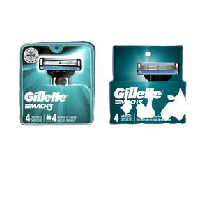Recharges de rasoir Gillette Mach3 pour hommes, 4 recharges de lames de rasoir (lot de 2) - Product Image 1