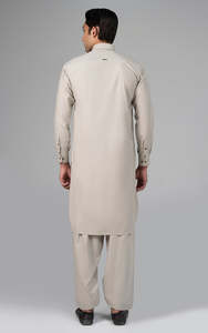 Shalwar pakistanais personnalisé à imprimé numérique, respirant, en coton, réversible, ethnique, décontracté, islamique, toutes saisons, pour mariage, pour hommes - Product Image 4